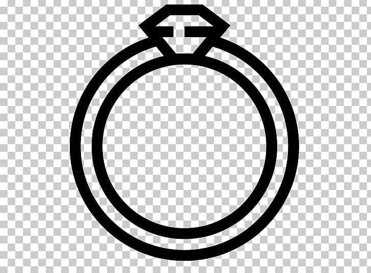 Symbol Computer Icons Engagement Ring PNG, Clipart, Area, Artwork, Black And White, Body Jewelry, Circle Free PNG Download