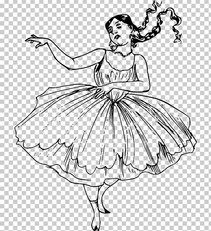 Dance Drawing PNG, Clipart, Artwork, Ballet Dancer, Black And White, Clothing, Costume Free PNG Download
