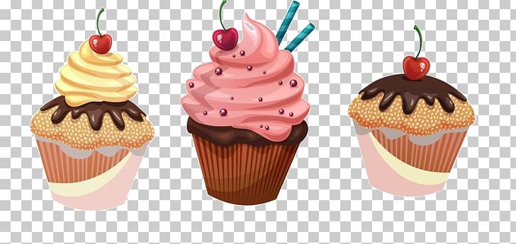Delicious Cupcakes Graphics PNG, Clipart, Birthday Cake, Buttercream, Cake, Cream, Cupcake Free PNG Download