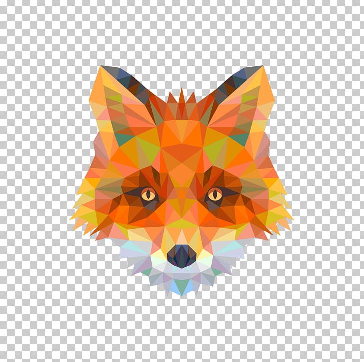 Geometry Fox Painting Art PNG, Clipart, Animal, Animals, Art, Canvas, Canvas Print Free PNG Download