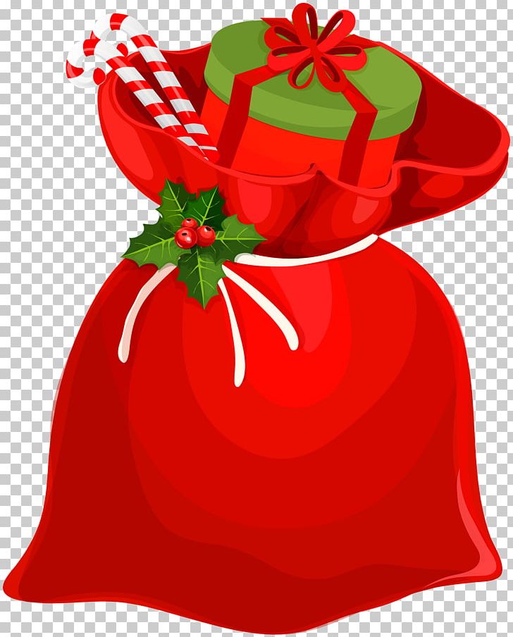 Santa Claus Christmas Gift Bag PNG, Clipart, Bag, Christmas, Christmas Decoration, Christmas Gift, Christmas Ornament Free PNG Download