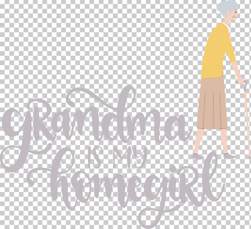 Logo Sleeve Cartoon Yellow Happiness PNG, Clipart, Cartoon, Grandma, Happiness, Line, Logo Free PNG Download