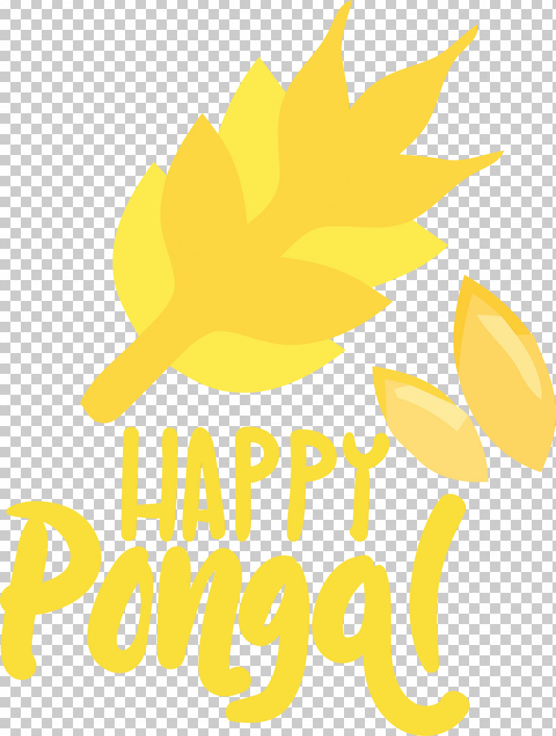 Flower Logo Yellow Leaf Meter PNG, Clipart, Flower, Fruit, Happy Pongal, Harvest Festival, Leaf Free PNG Download