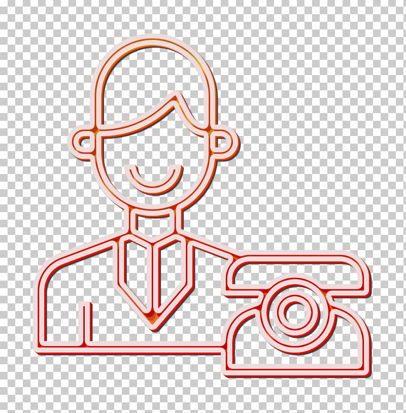 Contact And Message Icon Receptionist Icon Reception Icon PNG, Clipart, Contact And Message Icon, Line Art, Reception Icon, Receptionist Icon Free PNG Download