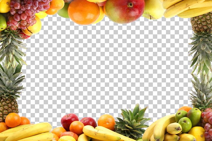 Fruit Vegetable Healthy Diet PNG, Clipart, Ananas, Banana, Berry, Border, Border Frame Free PNG Download