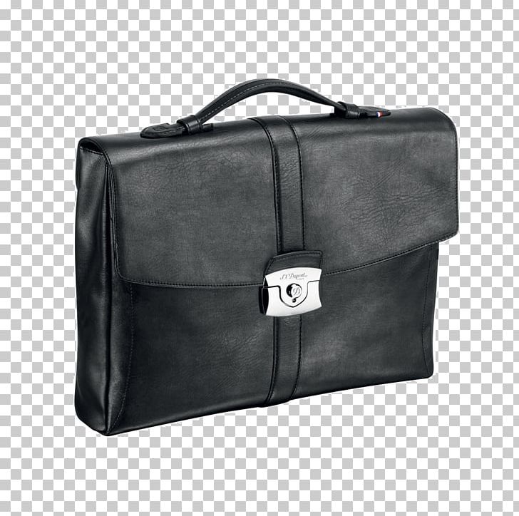 Briefcase Leather S. T. Dupont Bag Tasche PNG, Clipart, Bag, Baggage, Black, Brand, Briefcase Free PNG Download