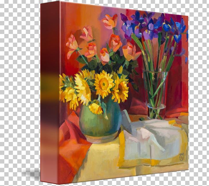 Floral Design Art Still Life Painting Gallery Wrap PNG, Clipart, Acrylic Paint, Art, Artwork, Canvas, Cut Flowers Free PNG Download