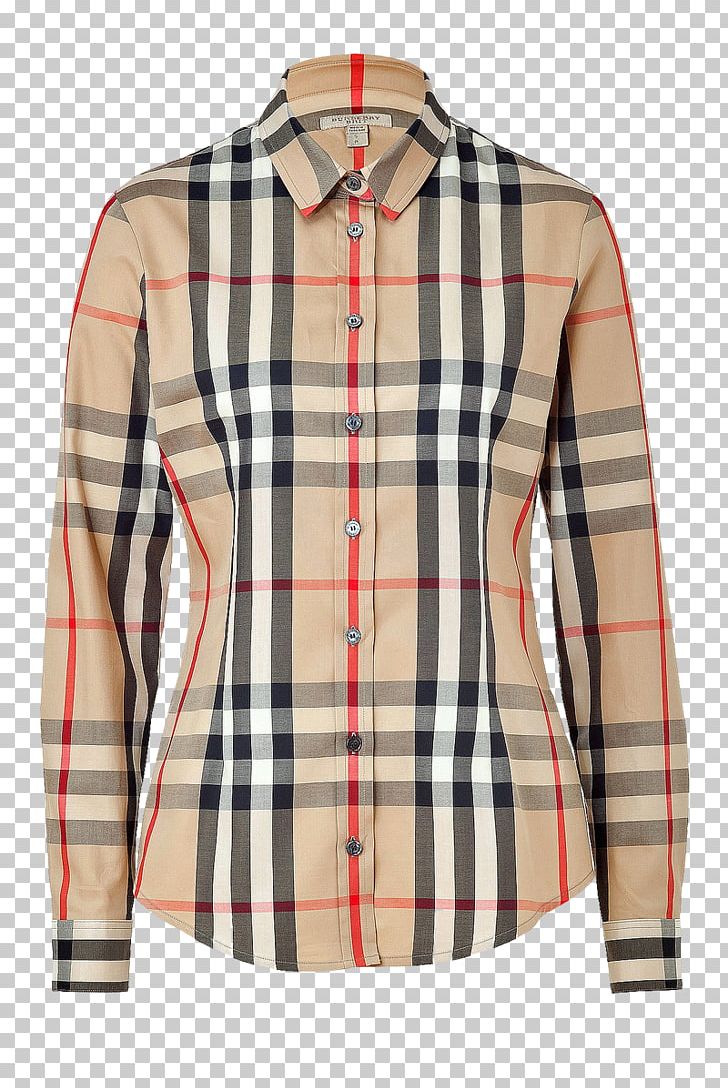 T-shirt Burberry Dress Shirt Casual Clothing PNG, Clipart, Blouse, Burberry,  Button, Casual, Checked Shirt Free