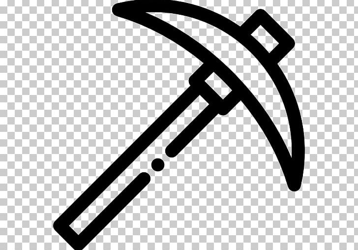 Computer Icons Pickaxe Digging PNG, Clipart, Angle, Black And White, Buscar, Computer Icons, Digging Free PNG Download