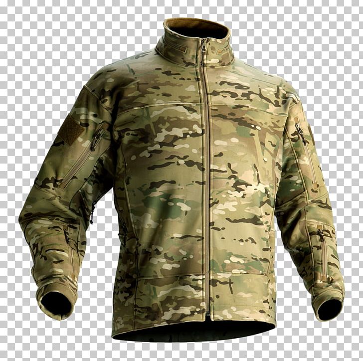 Shell Jacket MultiCam Outerwear Softshell PNG, Clipart, Camouflage, Clothing, Jacket, Military, Military Camouflage Free PNG Download