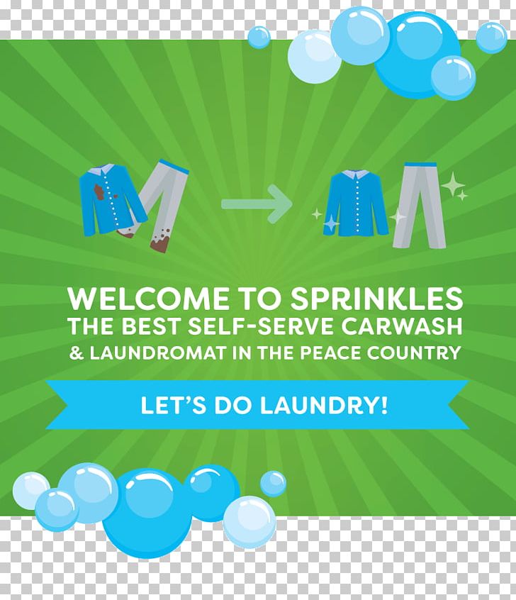 Sprinkles Carwash And Laundry Self-service Laundry Washing Industry PNG, Clipart, Advertising, Alberta, Aqua, Area, Blue Free PNG Download