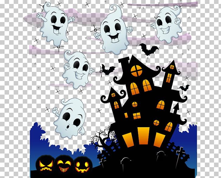 Halloween Illustration PNG, Clipart, Advertisement, Advertising, Advertising Design, Cartoon, Castle Free PNG Download