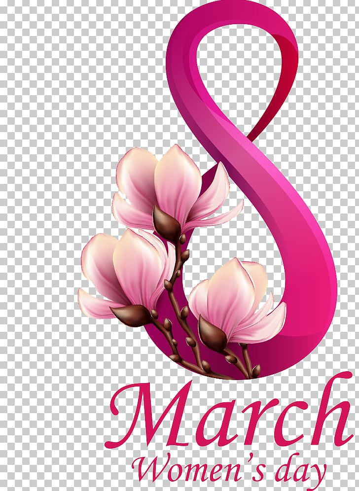 International Womens Day March 8 Woman PNG, Clipart, Decorative, Flower, Flower Arranging, Flowers, Greeting Card Free PNG Download