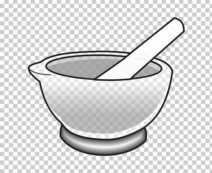 Mortar And Pestle Laboratory Glassware Drawing Chemistry PNG, Clipart