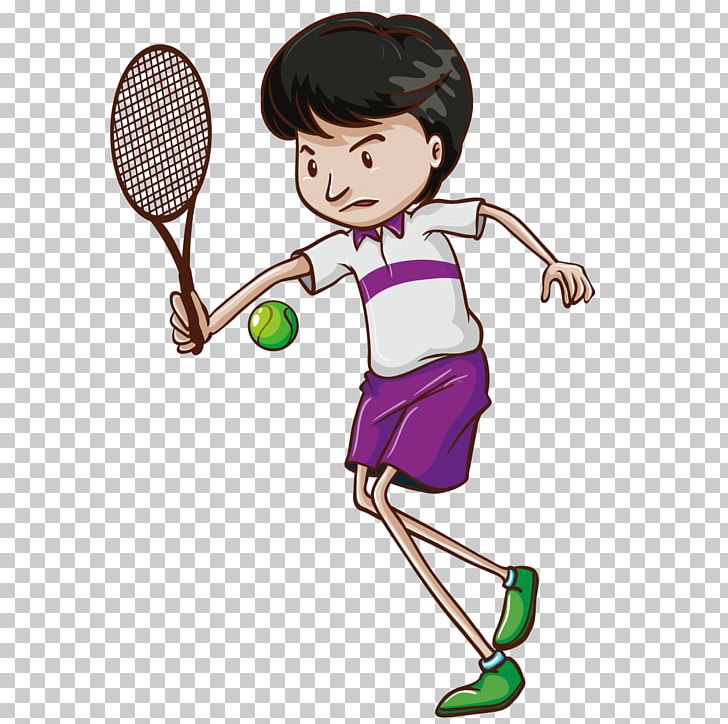 Tennis Stock Photography PNG, Clipart, Boy, Cartoon, Child, Clothing, Joint Free PNG Download