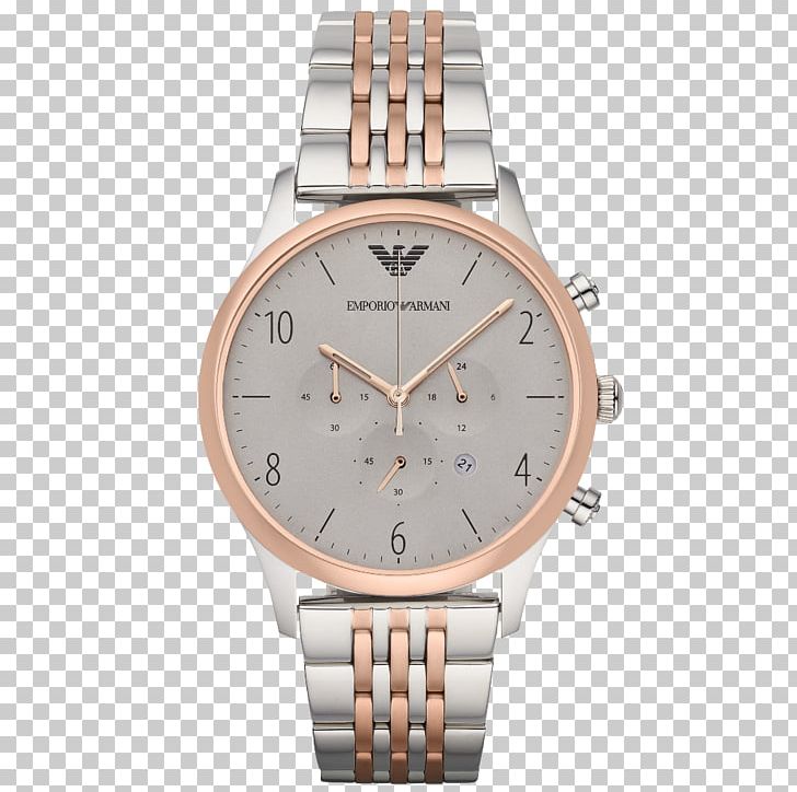 Armani Watch Chronograph Jewellery Color PNG, Clipart, Accessories, Armani, Beige, Brand, Brown Free PNG Download