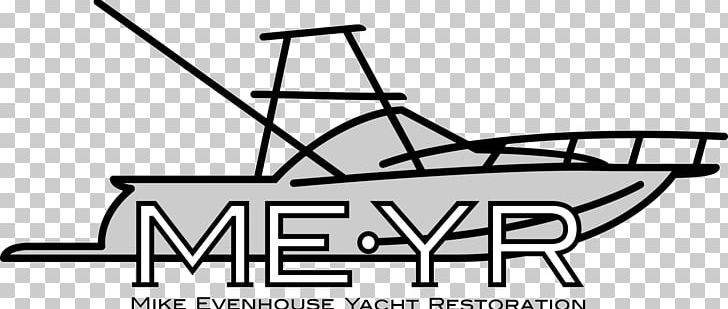 ME Yacht Restoration Boating Business PNG, Clipart, Angle, Area, Auto Detailing, Black And White, Boat Free PNG Download