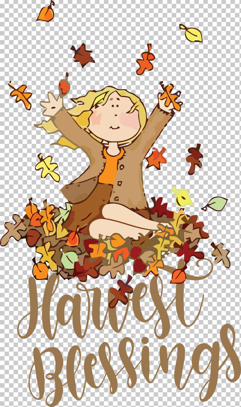 Harvest Blessings Thanksgiving Autumn PNG, Clipart, Autumn, Autumn Leaf Color, Doll, Free, Free Leaf Free PNG Download