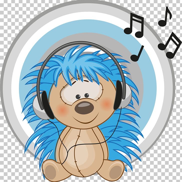 Hedgehog Headphones Stock Photography PNG, Clipart, Animal Illustration, Animals, Anime, Art, Audio Free PNG Download