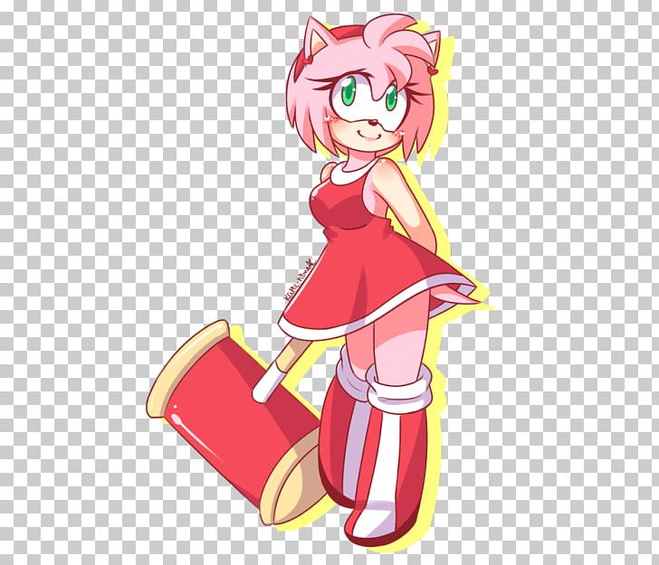 Amy Rose Sonic The Hedgehog Sonic Forces Sonic The Fighters Sticker PNG, Clipart, Anime, Art, Cartoon, Clothing, Costume Free PNG Download
