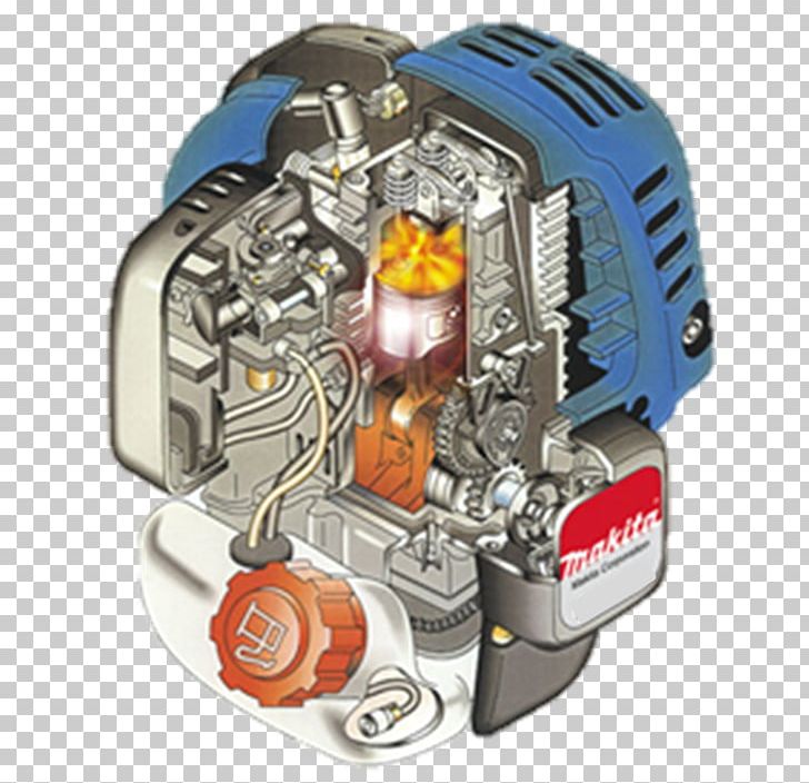 Four-stroke Engine Fuel Makita Two-stroke Engine PNG, Clipart, Auto Part, Dolmar, Engine, Exhaust Gas, Fourstroke Engine Free PNG Download