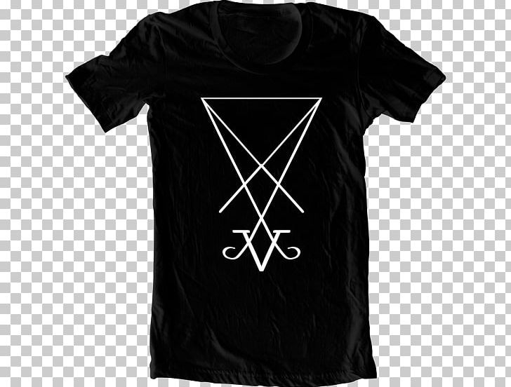 Sigilo De Lucifer T-shirt Church Of Satan PNG, Clipart, Active Shirt, Amulet, Black, Brand, Church Of Satan Free PNG Download