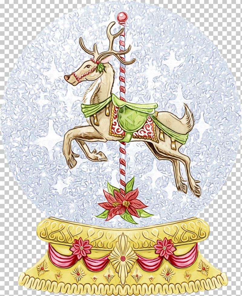 Christmas Ornament PNG, Clipart, Christmas Day, Christmas Ornament, Ornament, Paint, Reindeer Free PNG Download