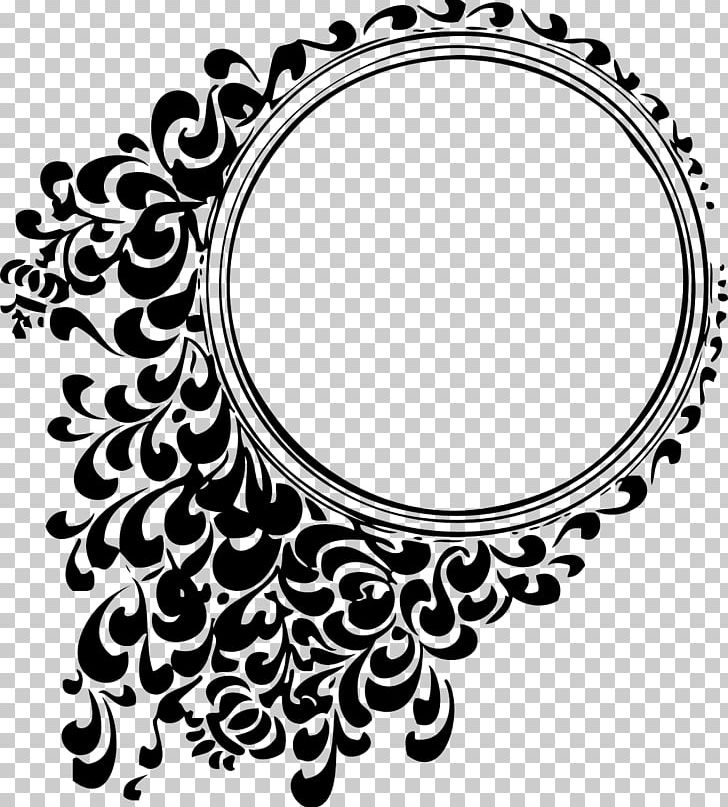 Art PNG, Clipart, Art, Black, Black And White, Border, Circle Free PNG Download