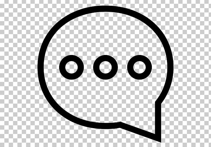 Smiley Online Chat Computer Icons Conversation PNG, Clipart, Area, Black, Black And White, Bubble, Chat Free PNG Download