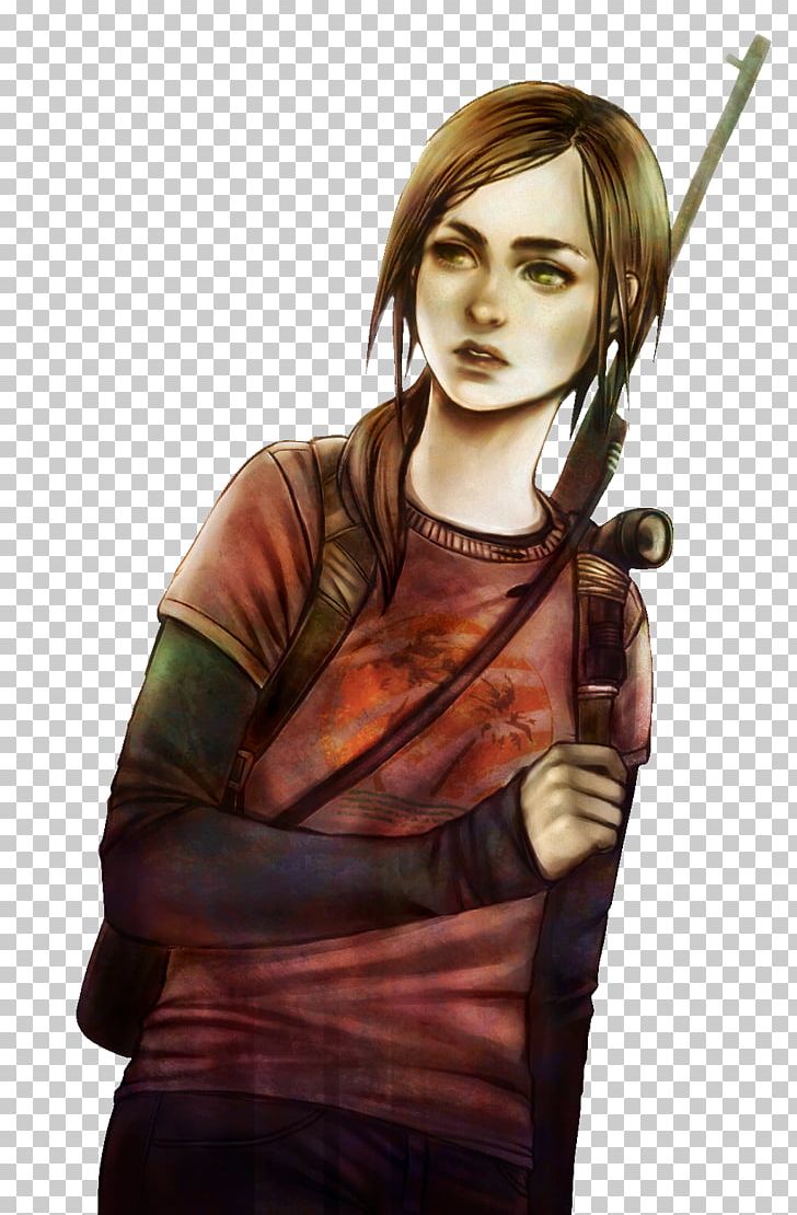 The Last Of Us Video Game Ellie Art PNG, Clipart, Art, Brown Hair, Concept, Concept Art, Deviantart Free PNG Download