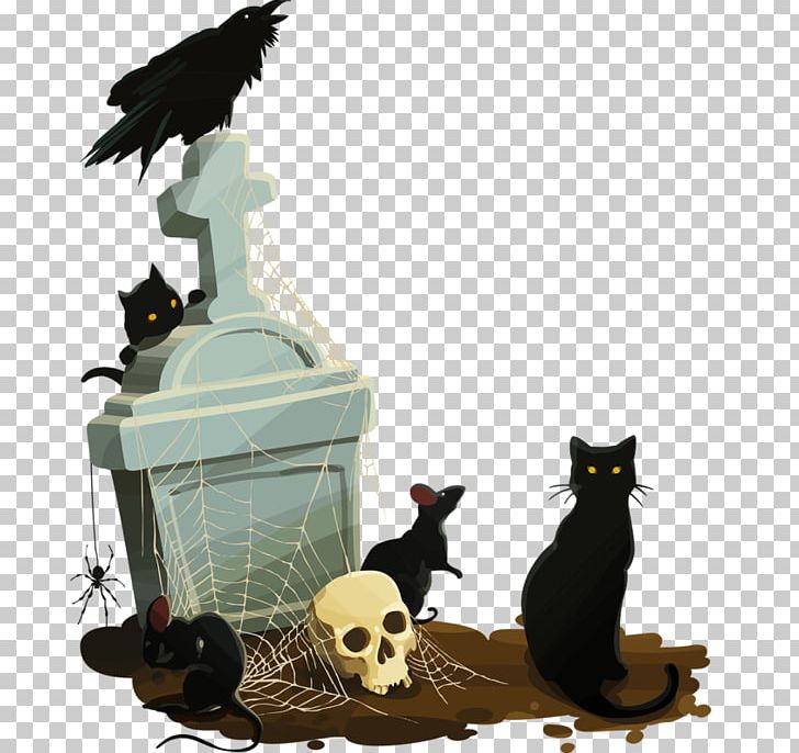 Black Cat Calavera Halloween PNG, Clipart, Art, Autumn, Black, Black Cat, Boszorkxe1ny Free PNG Download