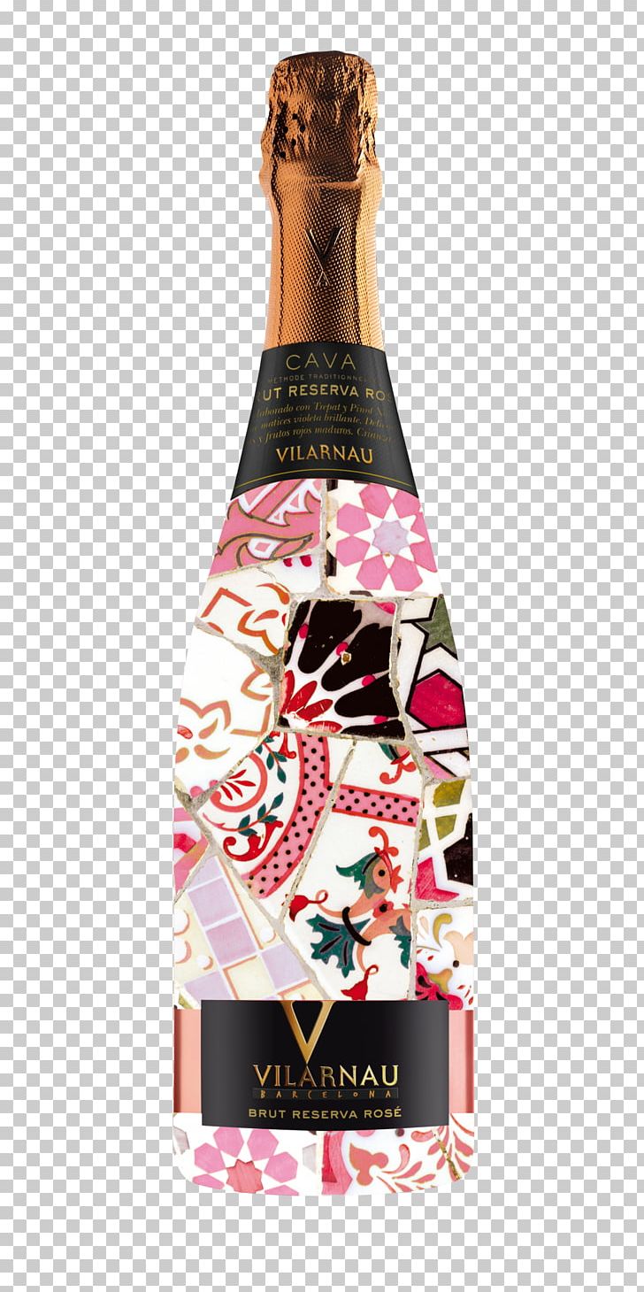 Cava DO Rosé Champagne Sparkling Wine Vilarnau PNG, Clipart, Alcoholic Beverage, Bottle, Brut, Cava, Cava Brut Free PNG Download