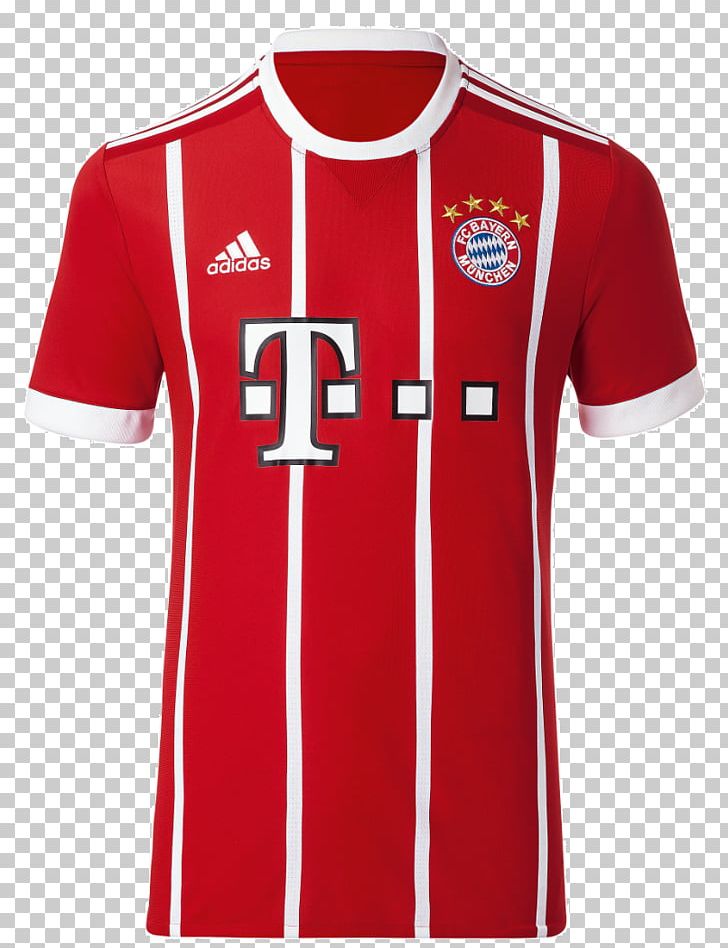 FC Bayern Munich Home Jersey Bundesliga Kit PNG, Clipart, 2017, Active Shirt, Adidas, Bayern, Bayern Munich Free PNG Download