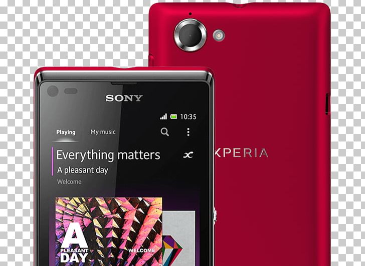 Smartphone Feature Phone Sony Xperia L Sony Xperia C Sony Xperia S PNG, Clipart, Electronic Device, Electronics, Gadget, Magenta, Mobile Phone Free PNG Download