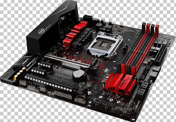 Intel MicroATX Motherboard LGA 1151 ASRock PNG, Clipart, Computer Hardware, Electronic Device, Electronics, Electronics Accessory, Fatal 1 Ty Free PNG Download