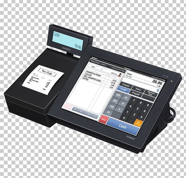 Point Of Sale Cash Register Casio Sales Touchscreen PNG, Clipart, Business, Cash Register, Casio, Customer, Discounts And Allowances Free PNG Download