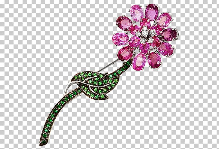 Brooch Gemstone Body Jewellery Flower PNG, Clipart, Body Jewellery, Body Jewelry, Brooch, Fashion Accessory, Flower Free PNG Download
