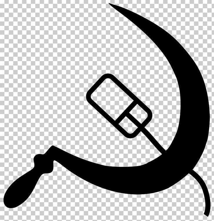 Soviet Union Hammer And Sickle Communism PNG, Clipart, Artwork, Barbwire, Black And White, Communism, Flag Of The Soviet Union Free PNG Download