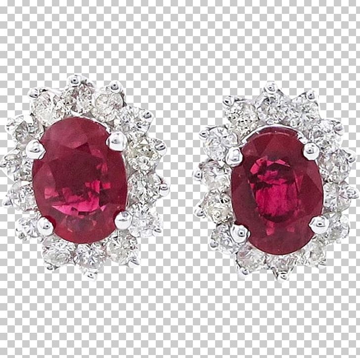 Earring Ruby Jewellery Gemstone Diamond Cut PNG, Clipart, Amethyst, Body Jewelry, Brilliant, Cabochon, Carat Free PNG Download