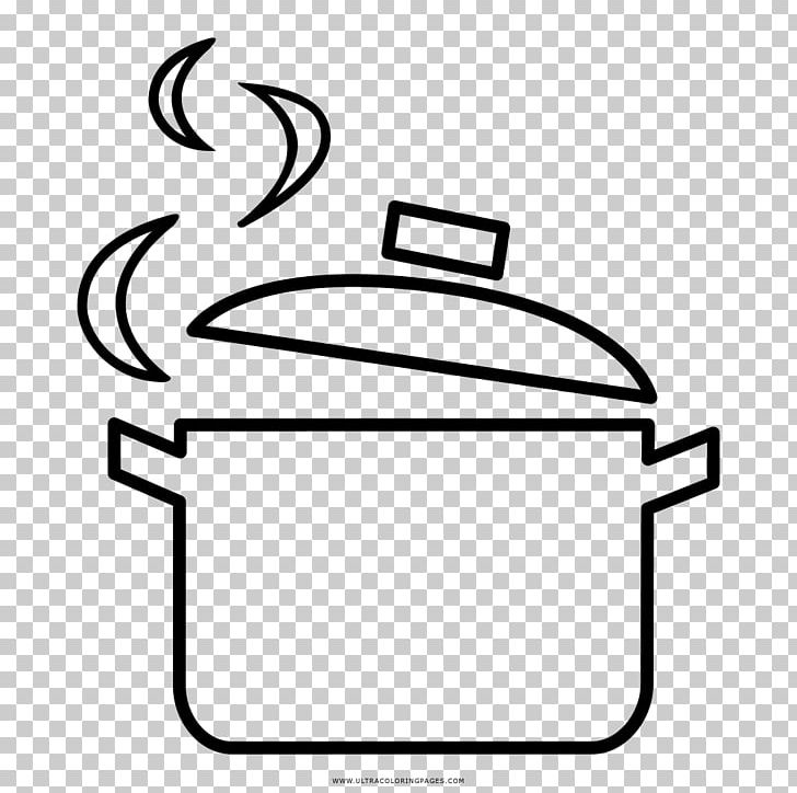 Kitchen Utensil Cookware Drawing Coloring Book PNG, Clipart, Area, Artwork, Black, Black And White, Coloring Book Free PNG Download