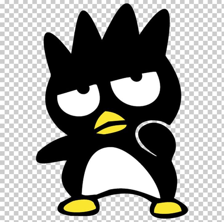 Hello Kitty Badtz-Maru Sanrio Penguin Sticker PNG, Clipart, Animals, Badtzmaru, Beak, Black And White, Brand Free PNG Download