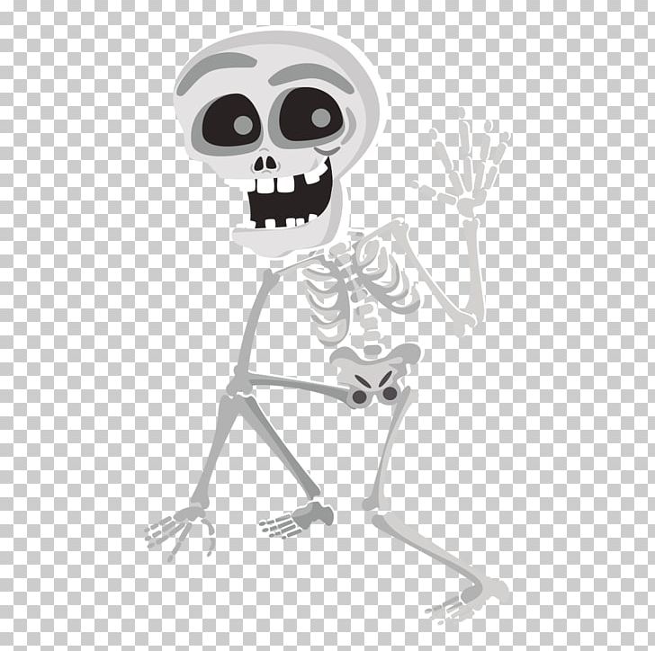 Human Skeleton PNG, Clipart, Animation, Black And White, Bone, Download, Fantasy Free PNG Download