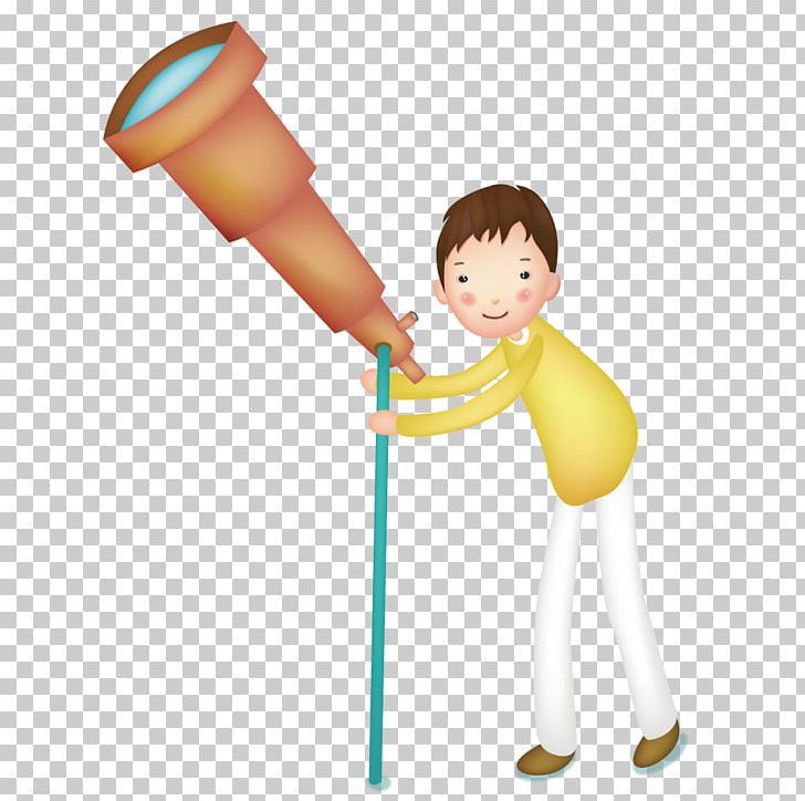 Cartoon Telescope Illustration PNG, Clipart, Adobe Illustrator, Apple Watch, Binocular, Binoculars, Boy Free PNG Download