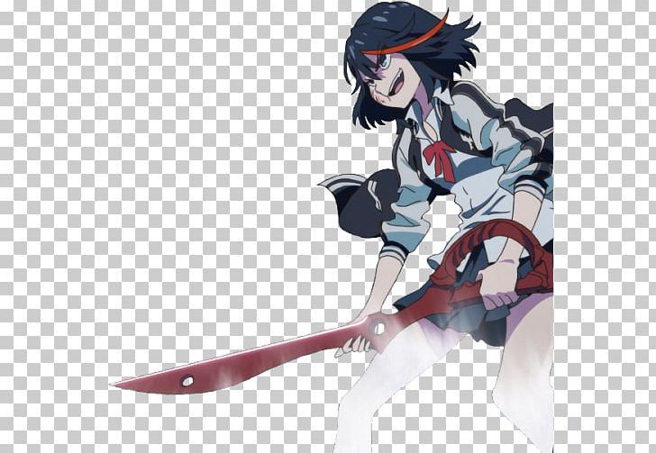 Ryuko Matoi Mako Mankanshoku Anime Junketsu Character PNG, Clipart, Action Figure, Anime, Art, Character, Cold Weapon Free PNG Download