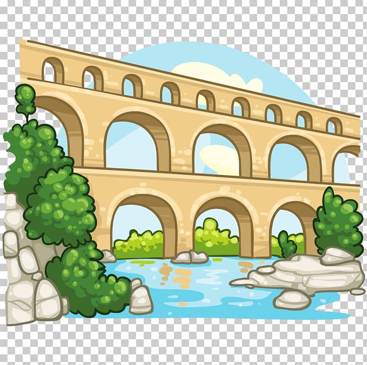 Aqueduct Cartoon Pyramid Of Cestius PNG, Clipart, Aqueduct, Arch, Burial, Cartoon, Download Free PNG Download