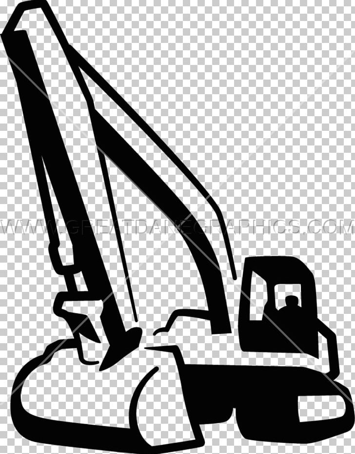 Backhoe Illustration Logo Design PNG, Clipart, Area, Artwork, Automotive Design, Backhoe, Black Free PNG Download