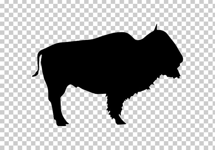 Silhouette PNG, Clipart, Animals, Art, Black, Black And White, Bull Free PNG Download