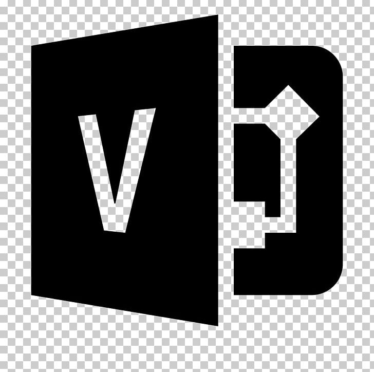 Microsoft Visio Computer Icons Font PNG, Clipart, Angle, Black And White, Brand, Computer Icons, Diagram Free PNG Download