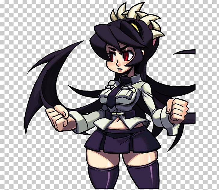 Skullgirls 2nd Encore Minecraft PlayStation 3 PlayStation 4 PNG, Clipart, Anime, Black Hair, Costume, Fictional Character, Fighting Game Free PNG Download