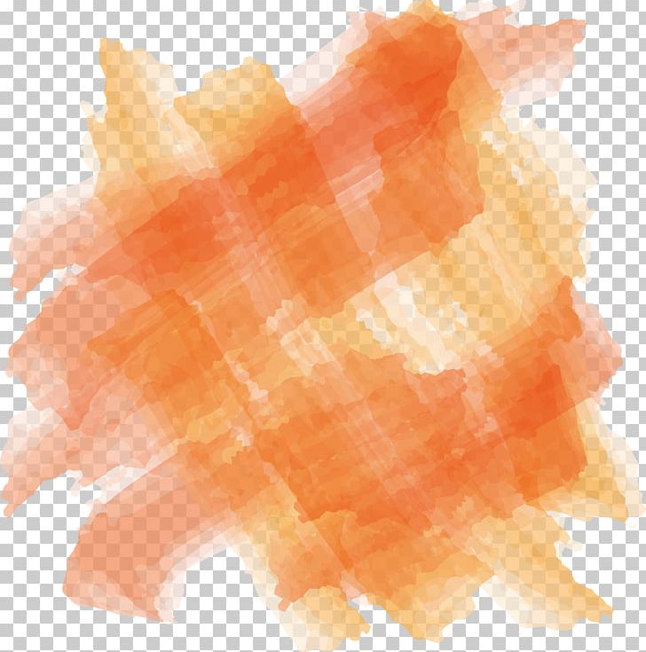 Orange Watercolor Painting Paintbrush Png Clipart Artistic Sense